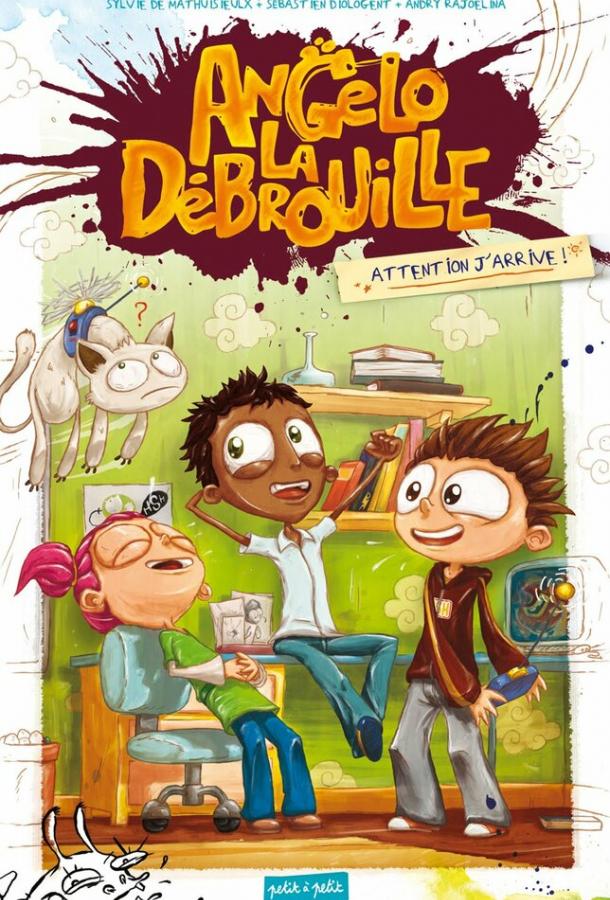 Постер к мультсериалу "Проказник Энджело" Постер к мультсериалу "Проказник Энджело"